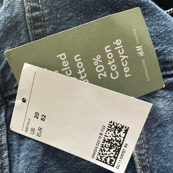 H&M Women’s Comfort Stretch Slim High Waist Jeans NWT - Picture 3 of 5